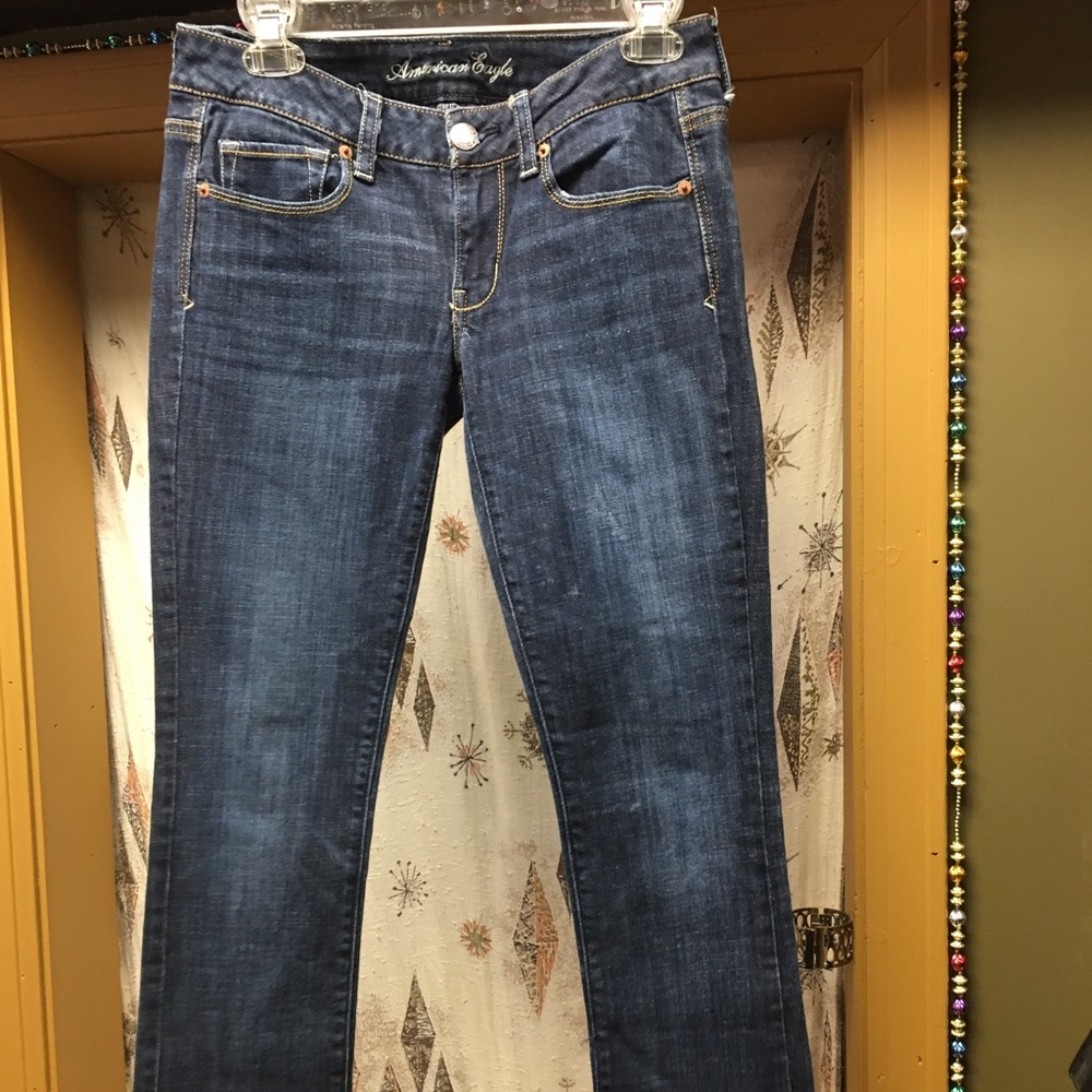 American Eagle skinny kick jeans